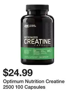 Dick's Sporting Goods Optimum Nutrition Creatine 2500 100 Capsules offer