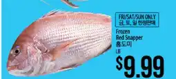 Hmart Frozen Red Snapper offer