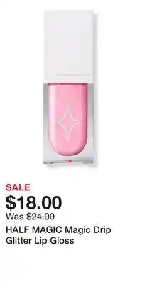 Ulta Beauty HALF MAGIC Magic Drip Glitter Lip Gloss offer