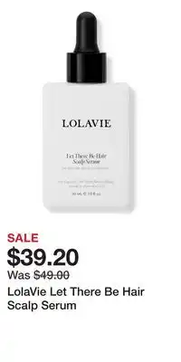 Ulta Beauty LolaVie Let There Be Hair Scalp Serum offer