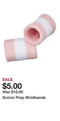 Ulta Beauty Scünci Prep Wristbands offer