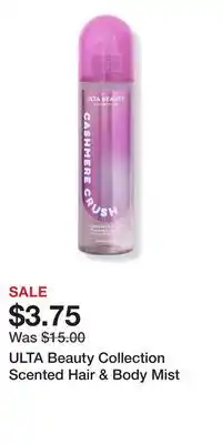 Ulta Beauty ULTA Beauty Collection Scented Hair & Body Mist offer