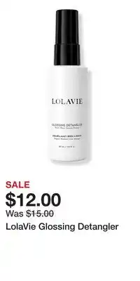 Ulta Beauty LolaVie Glossing Detangler offer