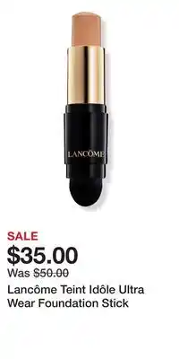 Ulta Beauty Lancôme Teint Idôle Ultra Wear Foundation Stick offer