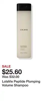 Ulta Beauty LolaVie Peptide Plumping Volume Shampoo offer