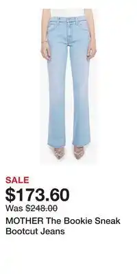 Nordstrom MOTHER The Bookie Sneak Bootcut Jeans offer