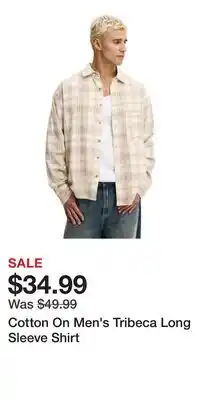 Nordstrom Cotton On Men's Tribeca Long Sleeve Shirt offer
