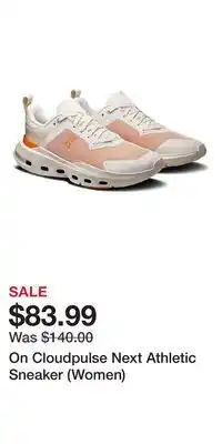 Nordstrom On Cloudpulse Next Athletic Sneaker (Women) offer