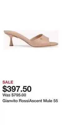 Nordstrom Gianvito RossiAscent Mule 55 offer