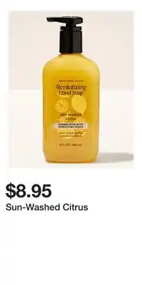 Bath & Body Works Sun-Washed Citrus offer