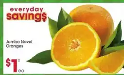 Giant Eagle Jumbo Navel Oranges offer