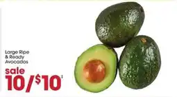 Giant Eagle Large Ripe & Ready Avocados offer