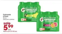 Giant Eagle Gatorade 6 Pack offer