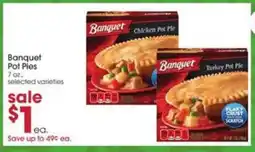 Giant Eagle Banquet Pot Pies offer
