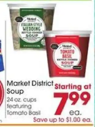 Giant Eagle Market District Soup offer