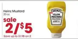 Giant Eagle Heinz Mustard offer