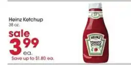 Giant Eagle Heinz Ketchup offer