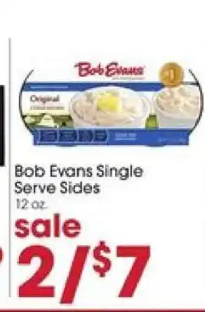 Giant Eagle Bob Evans Single Serve Sides offer