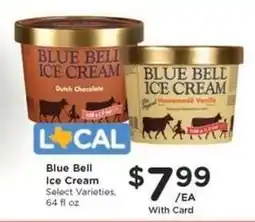 Kroger Blue Bell Ice Cream offer