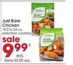 Giant Eagle Just Bare Chicken offer