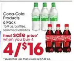 Giant Eagle Coca-Cola Products offer