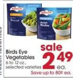 Giant Eagle Birds Eye Vegetables offer