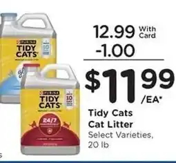 Kroger Tidy Cats Cat Litter offer