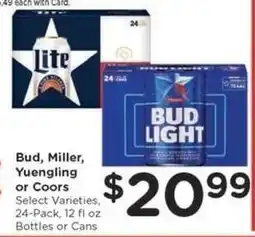 Kroger Bud, Miller, Yuengling or Coors offer