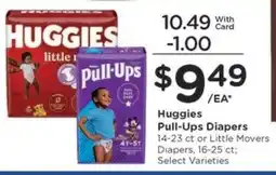 Kroger Huggies Pull-Ups Diapers offer