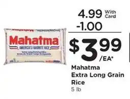 Kroger Mahatma Extra Long Grain Rice offer