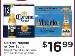 Kroger Corona, Modelo or Dos Equis offer