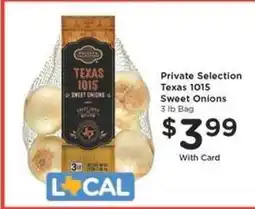 Kroger Private Selection Texas 1015 Sweet Onions offer