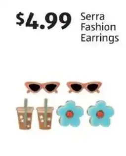 Aldi Serra Fashion Earrings offer
