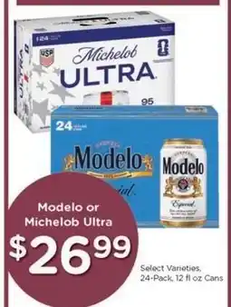 Kroger Modelo or Michelob Ultra offer