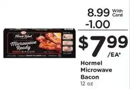 Kroger Hormel microwave bacon offer