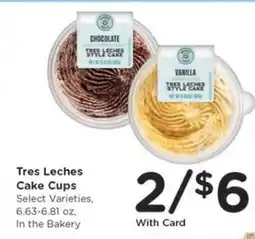 Kroger Tres Leches Cake Cups offer