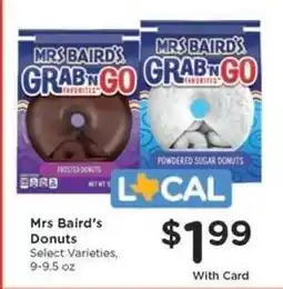Kroger Mrs Baird's Donuts offer