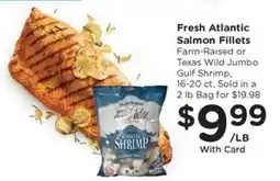 Kroger Fresh Atlantic Salmon Fillets offer