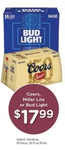 Kroger Coors, Miller Lite or Bud Light offer