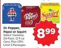 Food 4 Less Dr Pepper, Pepsi or Squirt offer