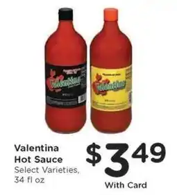 Kroger Valentina Hot Sauce offer