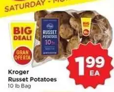 Food 4 Less Kroger Russet Potatoes offer