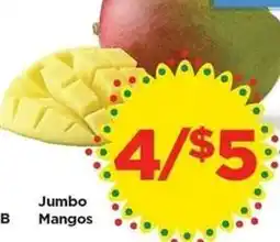 Food 4 Less Jumbo Mangos offer