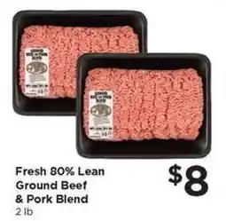 Food 4 Less Fresh 80% Lean Ground Beef & Pork Blend offer