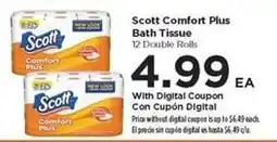 Food 4 Less Scott Comfort Plus Bath Tissue offer
