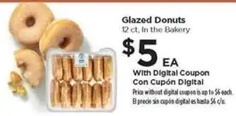 Food 4 Less Glazed Donuts offer