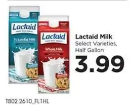 Food 4 Less Lactaid Milk offer