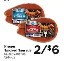 Food 4 Less Kroger Smoked Sausage offer