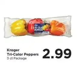 Food 4 Less Kroger Tri-Color Peppers offer