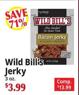 Ocean State Job Lot Wild Bill's Jerky offer